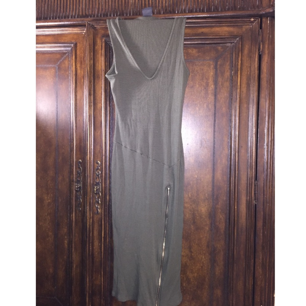 Long, tight dress